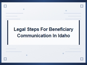 Legal Steps for Beneficiary Communication in Idaho